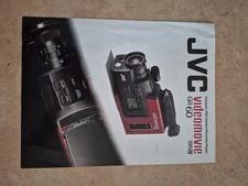 JVC VideoMovie Camera GR60 Sales Brochure 1990