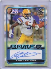 Andre Anthony Leaf Pro Set Power Platinum /99 Autograph Rookie Card 2021 #BAAA2