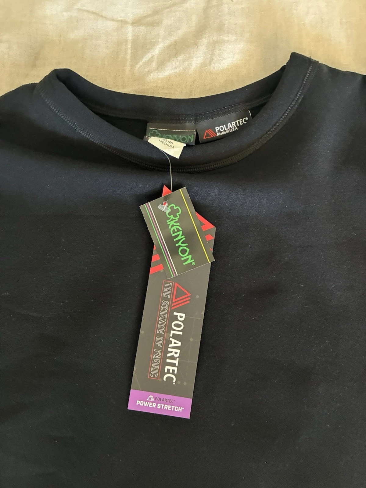 Kenyon Polartec Black Power Stretch Long Sleeve Base Layer Shirt M Made In USA
Opens in a new window