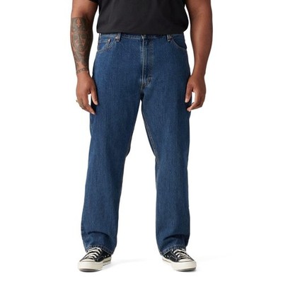 Levi's Men's 505 Regular Fit Jeans (Also Available 34W x 30L, Dark Stonewash