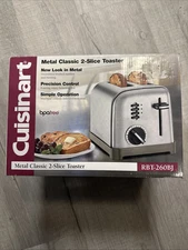 Cuisinart RBT-260BJ 4 Slice Toaster Brushed Stainless - New