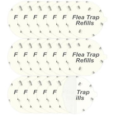 20 Pack Flea Trap Refill Discs Replacement Gl...