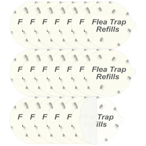 20 Pack Flea Trap Refill Discs Replacement Glue Boards 7.1 Sticky Pads Fits New - product listing photo