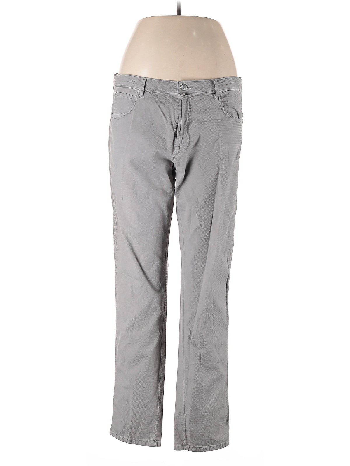 Massimo Dutti Women Gray Casual Pants 48 eur