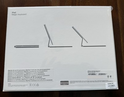 Apple Magic Keyboard For Apple iPad 11'' Black (MXQT2LL/A) for