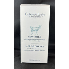 Crabtree Evelyn Goatmilk Moisturizing Hand Therapy Cream Sensitive Skin 3.5 oz