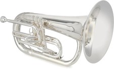 Yamaha YEP-202MS Marching Euphonium - Silver-plated