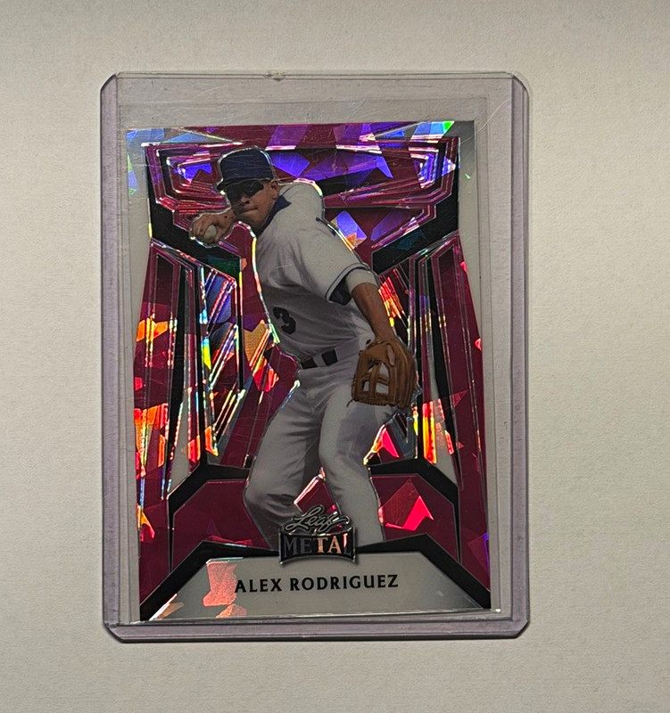 2025 Leaf Metal Alex Rodriguez 1/1 Pre-Production Proof One of One SSP