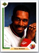 ⚾ 1991 Upper Deck #337b Dave Winfield California Angels