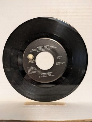 45 ~ Wang Chung: ''Hypnotize Me / Lullaby'' 1986 (VG)