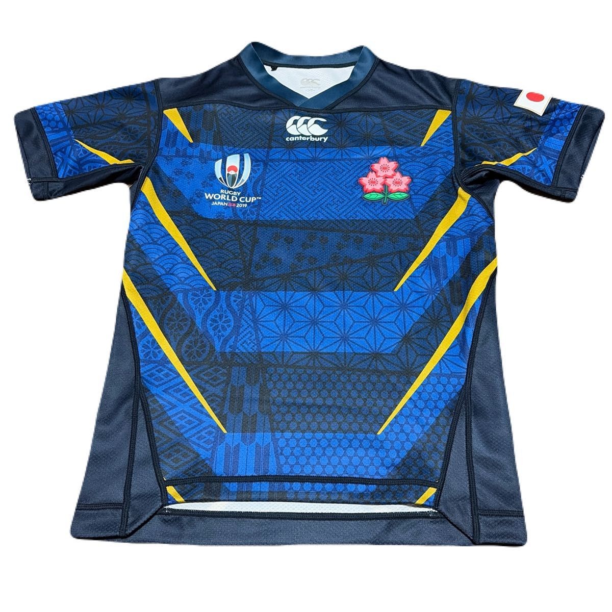 Excellent Condition Rugby Japan National Team 2019 World Cup Second Uniform Jers