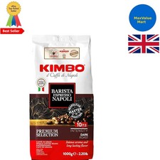 1kg Kimbo Whole Coffee Beans - Dark Roast Espresso for Modern Machines 30.99 per kilo