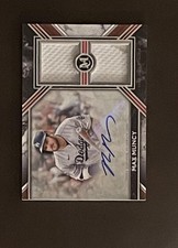 2022 Topps Museum Max Muncy Sig Swatches Dual Relic /399 #SWDRA-MM