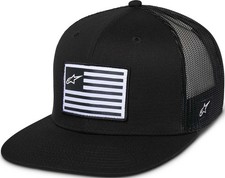 Alpinestars Flag Trucker Hat - Black Flag - O...