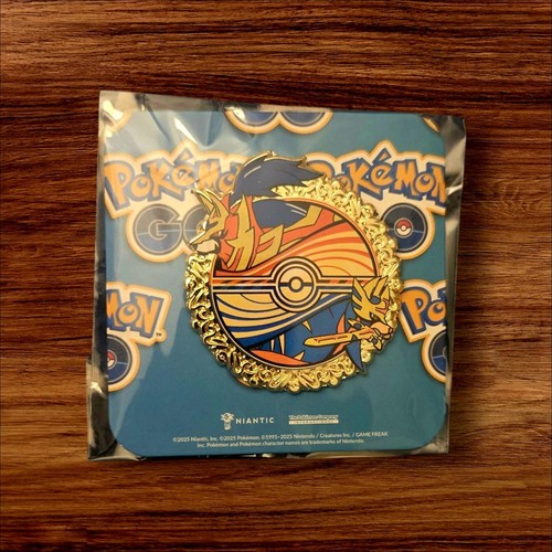 Pokemon Go Fest Pin 2025 Sold Out Item Zamazenta Zacian Sammlerstück