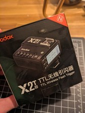 Godox X2T-N TTL Wireless Transmission Flash Speedlite Trigger for Nikon Works
