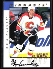 1997-98 Pinnacle Be a Player #172 Ed Ward Autographs