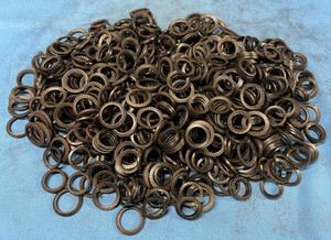 UNBRANDED LOCK WASHERS 13/16"X5/8" & 11/16"X1/2" (LOT OF 290)