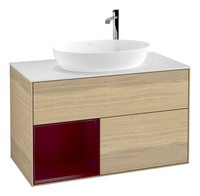 Villeroy & Boch Finion Waschbeckenunterschrank FüR Becken Mittig Regal Links...