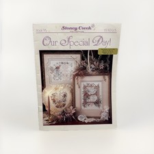 Stoney Creek Our Special Day Cross Stitch Pattern Book 95 Wedding Sampler