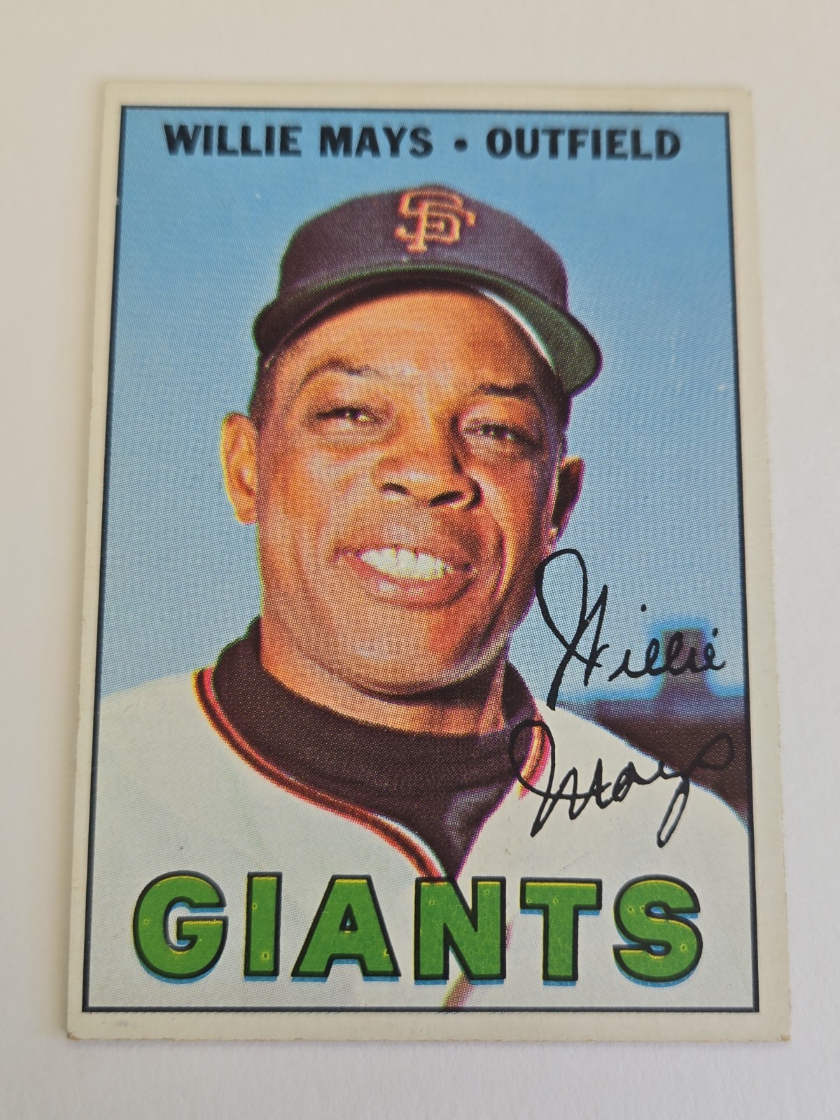 1967 Topps Willie Mays #200 San Francisco Giants HOF Vintage Card VG