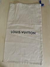 Louis Vuitton 100  Cotton Drawstring Dust bag 19  x 12'' Inches.