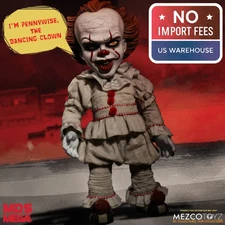 IT 2017 MDS Mega Scale Talking Pennywise 15" Clown MEZCO TOYZ 1955 Figurine NIB