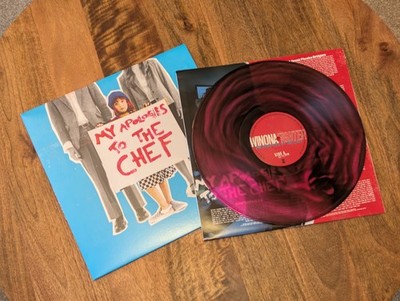 Winona Fighter APOLOGIES TO THE CHEF LP Vinyl Black Ice and Pink Smush 