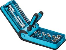 HAZET Smart Case Professional Socket & Bit Set, 38-Piece Set