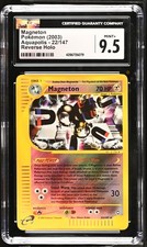 2003 Pokemon Aquapolis Reverse Holo #22 Magneton CGC 9.5 MINT+!  on eBay