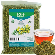 RUE Dried Herbs Ruda Seca, Ruda Graveolens, Rue Leaves and Branches Dried Rue Le