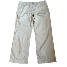 GAP Women's Khaki Straight Ankle Pants Size 12 Cotton Classic Casual Preppy NWT