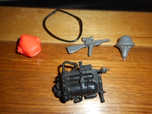 GI Joe Deep Six 1989 (v2), 100% Complete accessories, Great Overall Condition