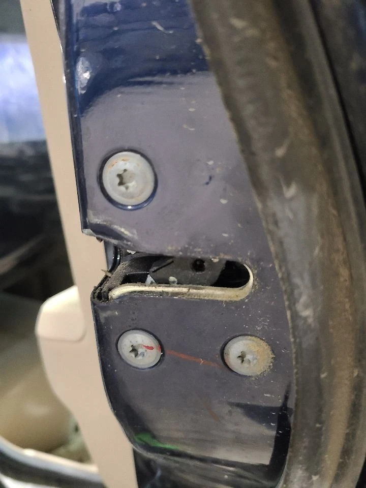 10-12 NISSAN SENTRA Passenger Rear rh Side Door Electric Blue H21009AAAA Foto 4 de 4