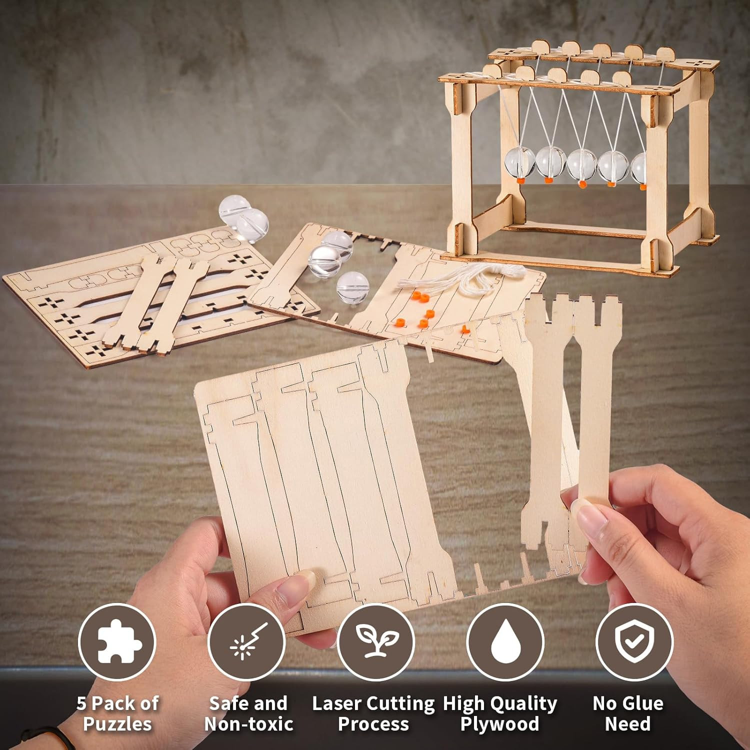 STEM Science Kits for Kids Ages 8-12 8-10, Wood Building Crafts Kits for Boys 6-