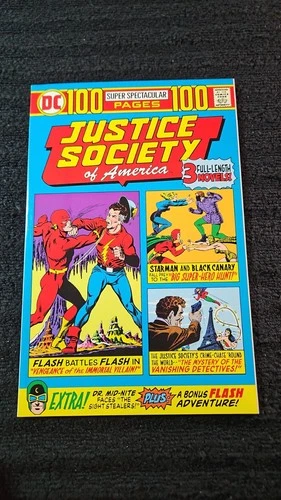 2000 DC COMICS JUSTICE SOCIETY 100 PAGE SPECTACULAR #1 REPRINT NM VINTAGE FLASH
