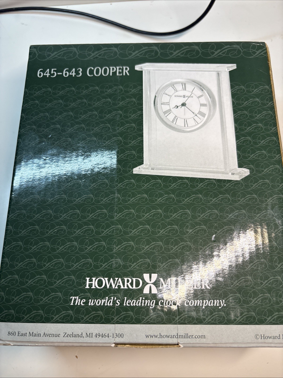 Howard Miller Clock 645-643 Cooper Brand New in The Box