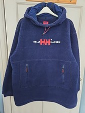Helly Hansen Men's XL Box Pile Jacket With Hood And Two Side Zipped Pockets