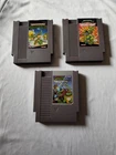 Teenage Mutant Ninja Turtles 1, II, & III  NES Nintendo All Tested And Working