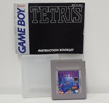 Tetris (Nintendo Original DMG Game Boy) Game & Manual - Tested  - Authentic