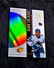 2024-25 SPx Holoview Bound For Glory Macklin Celebrini #BFG2 Rookie Rainbow MINT
