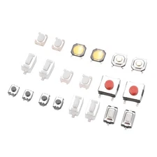 250pcs 10 Types Car Remote Control Button Micro Tactile Switch Button... 