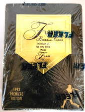 1993 Flair Baseball Box Fleer Premier Edition Factory Sealed