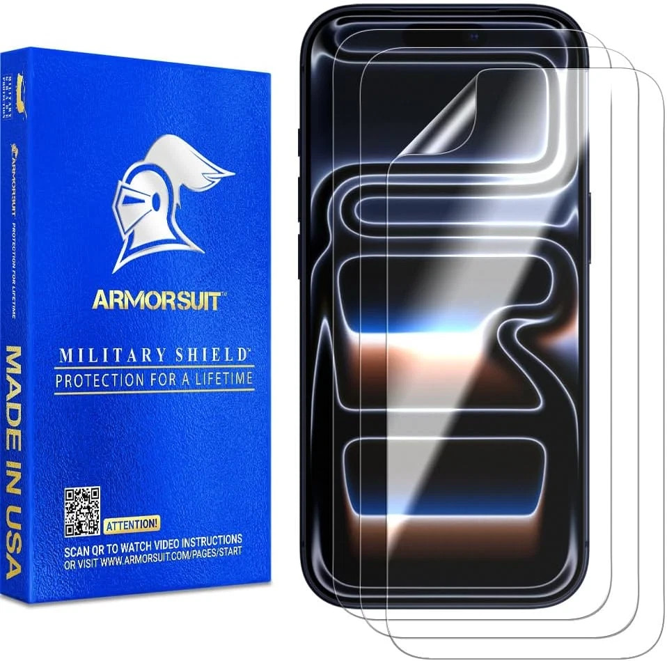 3 Pack Screen Protector for Iphone 17 Pro [6.3 Inch] Case Fr