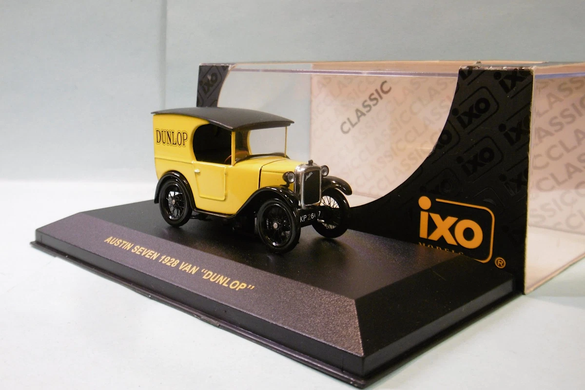 Dinky Toys Austin 7 Décapotable – Jaune – Réf 35c – Années 50 – Sièges Jaunes