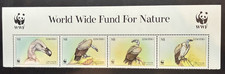 Stamps Lesotho Cape Vulture WWF 1998 MNH SC#1091 (Strip of 4) as Shown