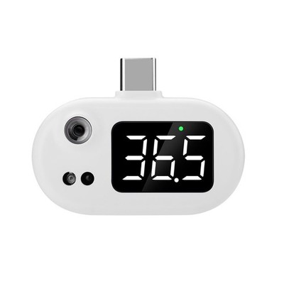 Avizar, Tragbares Infrarot-Thermometer USB-C mit LED Display