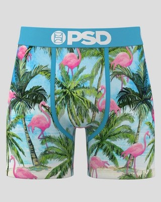 PSD Island Time 5'' Boxershorts - MicroMesh Tropical Print Herren Unterwäsche