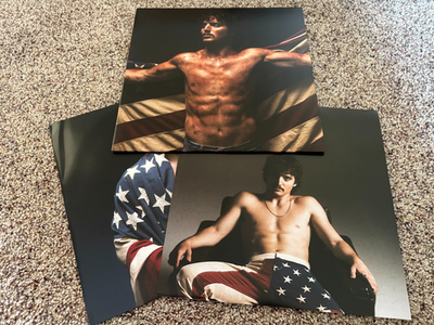 Benson Boone - AMERICAN HEART (Blood Records) Red & Blue