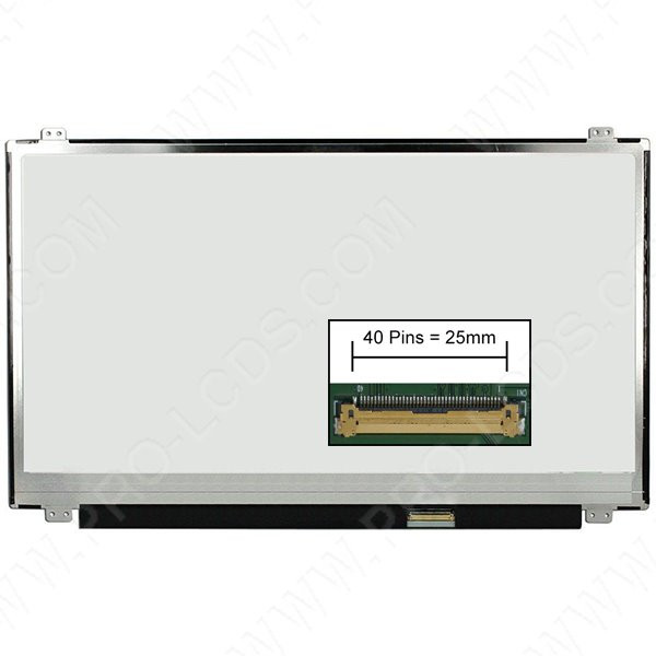 Dalle LCD LED Optronics B156XW04 V.6 Pour Pièces – Écran HS/noir – Au Optronics